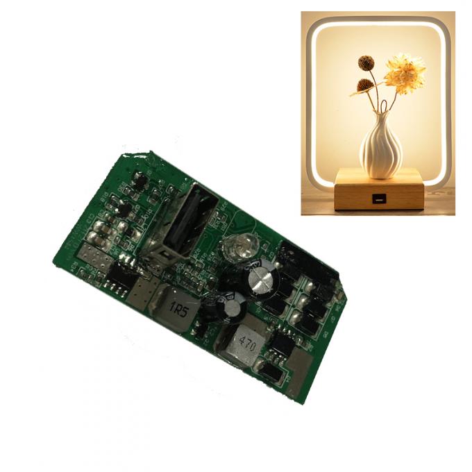 5V New Touch Control Table Lamp PCBA Circuit Board With Battery For Hall 0