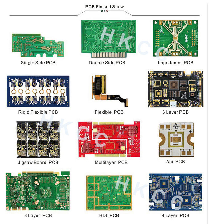 Rigid Flex Prototype PCBA Circuit Board Assembly Immersion Gold Surface 3